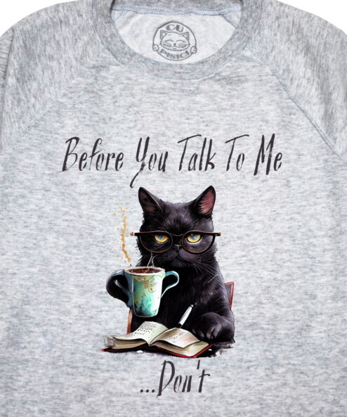 Bluza Printata-Don’t Talk To Me, Femei