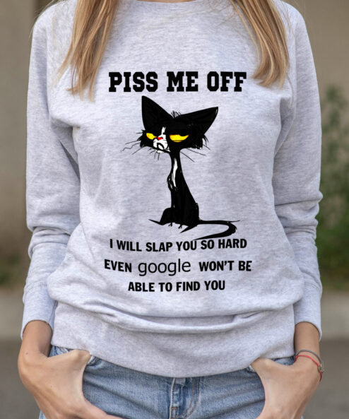 Bluza printata-Piss Me Off, Femei