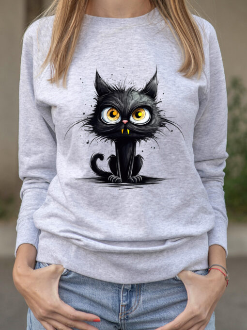 Bluza Printata-Kitty Kitty, Femei