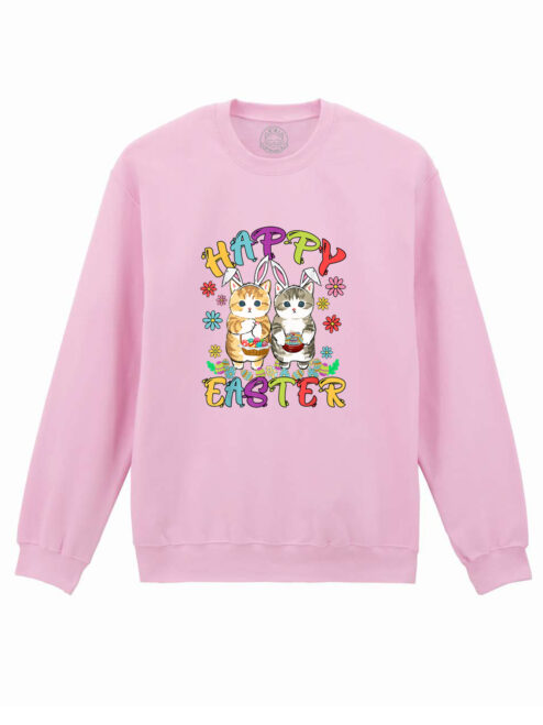 Bluza printata-Happy Easter, Unisex