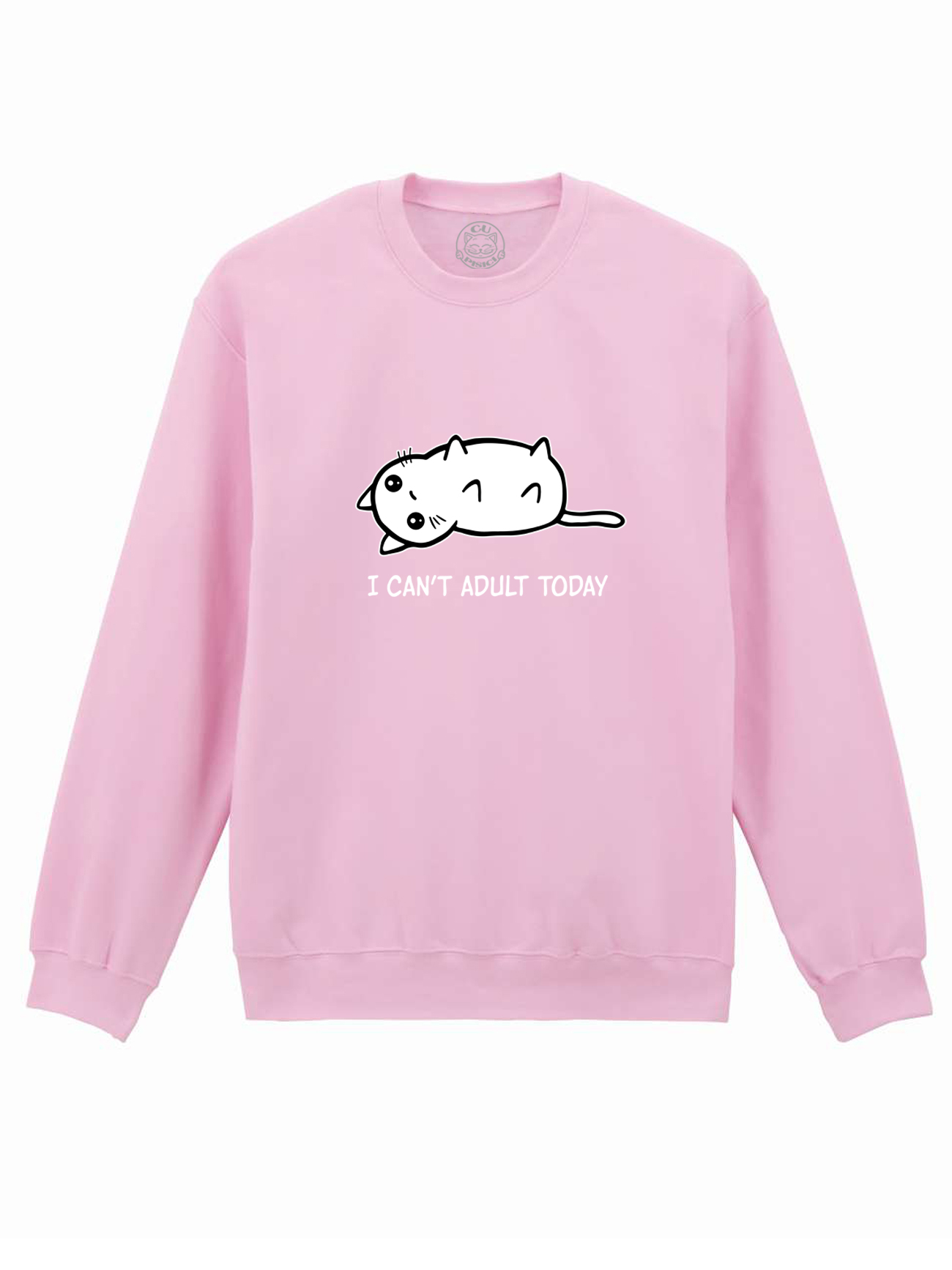 Bluza Printata-I Can’t Adult Today, Unisex