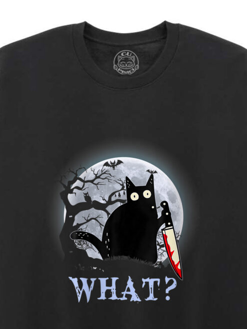 Bluza printata-Killer Cat, Unisex