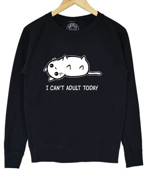 Bluza Printata-I Can’t Adult Today, Barbati