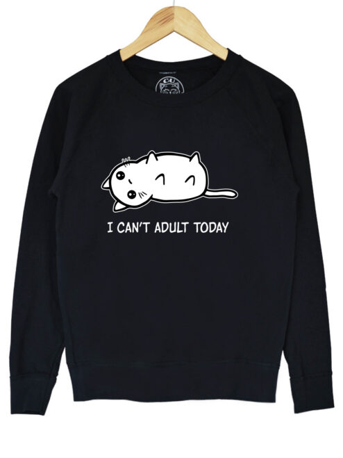 Bluza Printata-I Can’t Adult Today, Barbati