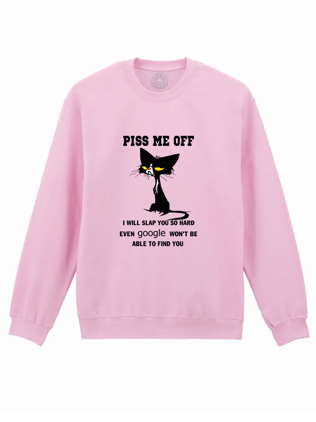 Bluza printata-Piss Me Off, Unisex