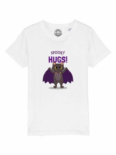 Tricou din bumbac organic Premium-Spooky Hugs