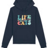 Hanorac Premium-Life Is Better With Cats, Unisex