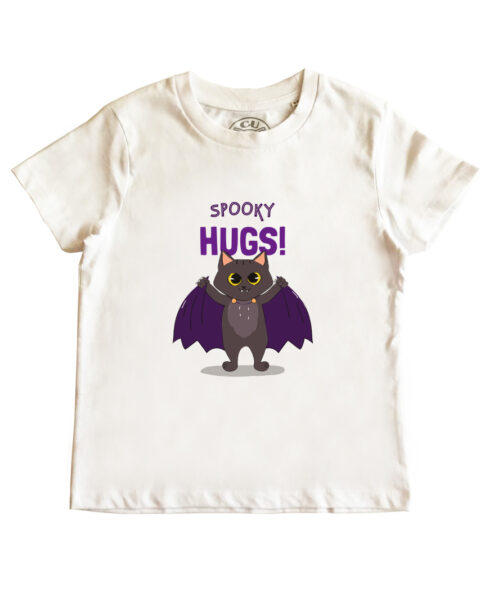 Tricou bumbac-Spooky Hugs, Copii