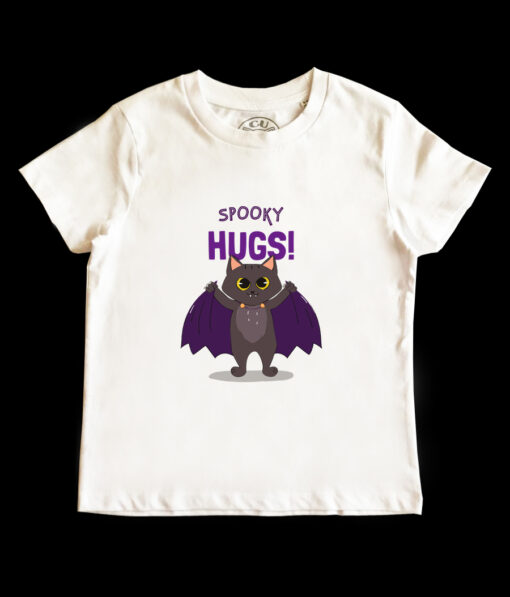 Tricou bumbac-Spooky Hugs, Copii