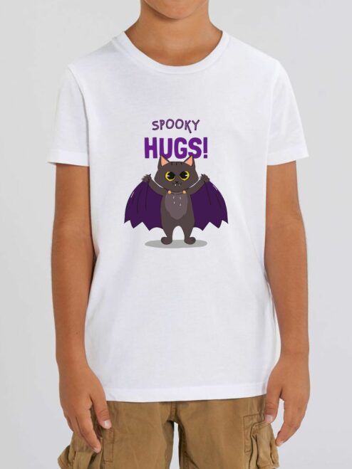 Tricou din bumbac organic Premium-Spooky Hugs