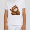 Tricou din bumbac organic Premium-Super Cute Cat