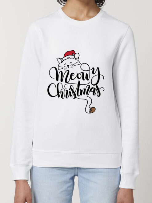 Bluza Premium-Meowy Christmas, Unisex