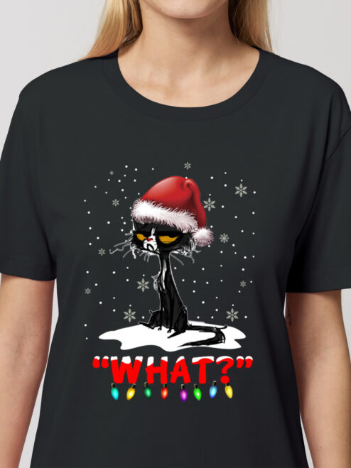 Rochie bumbac organic-Grinch Cat