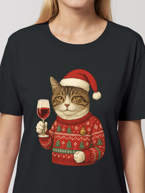 Rochie bumbac organic-Christmas Cheers