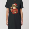 Rochie bumbac organic-Christmas Cheers