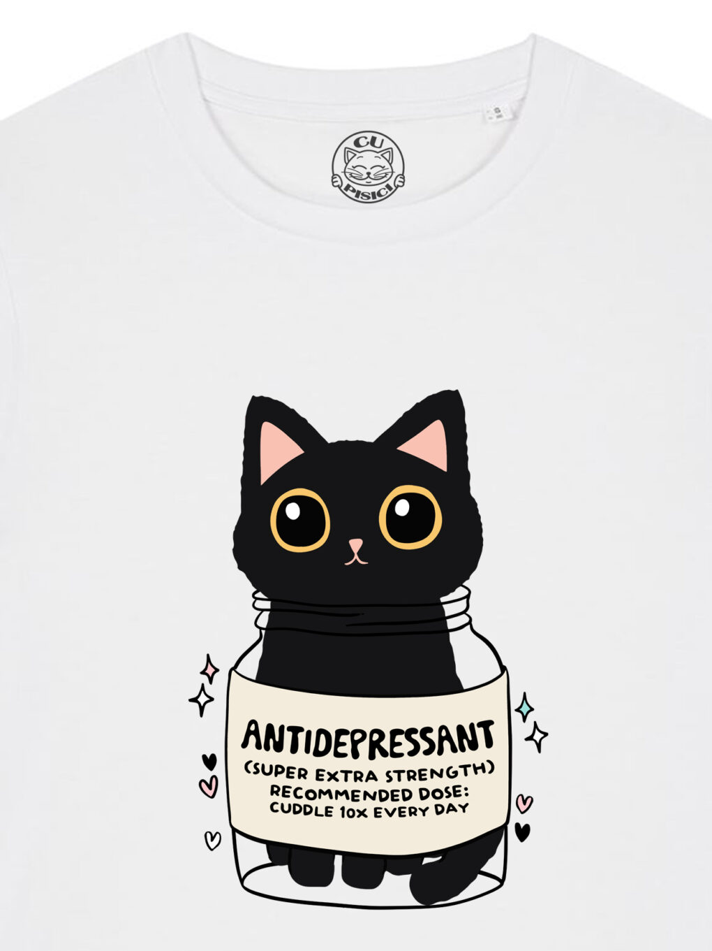 Tricou bumbac organic-Antidepressant, Femei