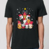Tricou bumbac organic-Meow Christmas Tree, Barbati