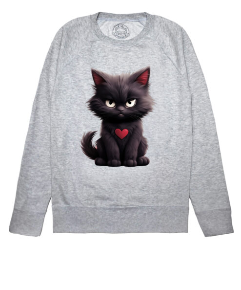 Bluza Printata-Grumpy Meowlentine, Femei