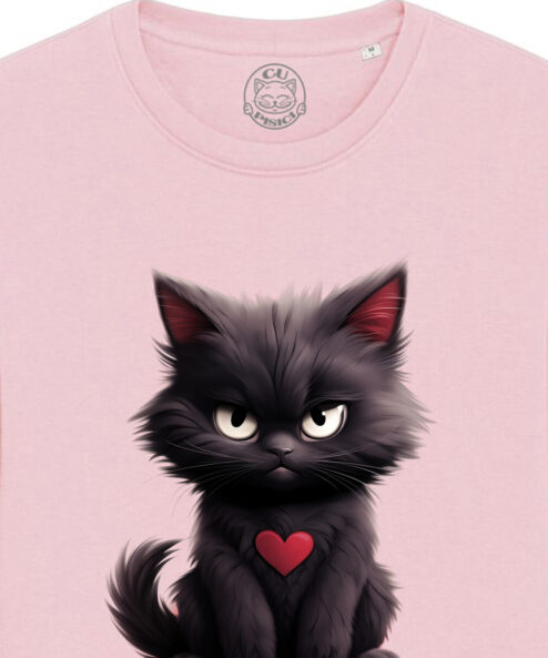 Bluza Premium-Grumpy Meowlentine, Unisex