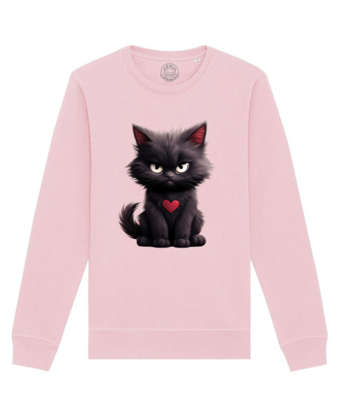 Bluza Premium-Grumpy Meowlentine, Unisex