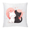 Perna decorativa-Loving Cats