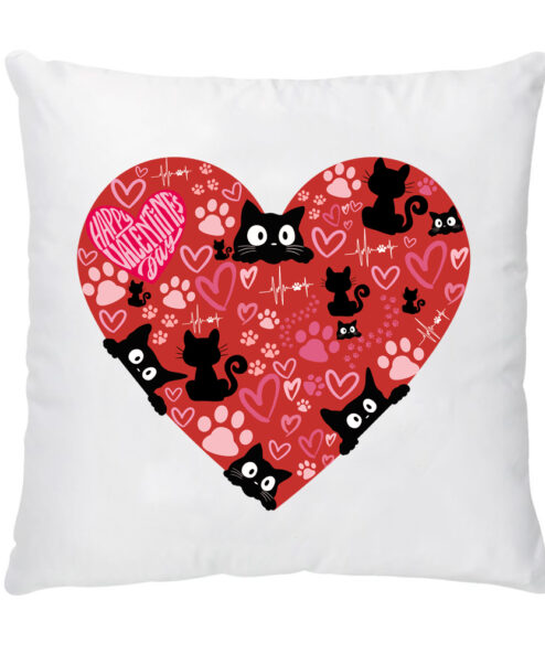 Perna decorativa-I Love Cats