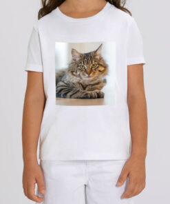 Tricou bumbac organic-Personalizat cu Poza Pisicii, Copii