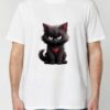 Tricou din bumbac organic Premium-Grumpy Meowlentine, Barbati