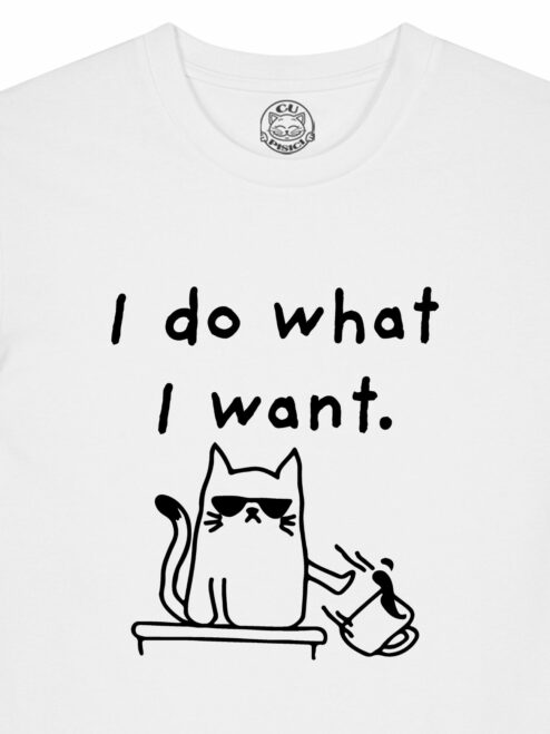 Tricou din bumbac organic Premium-I Do What I Want, Barbati