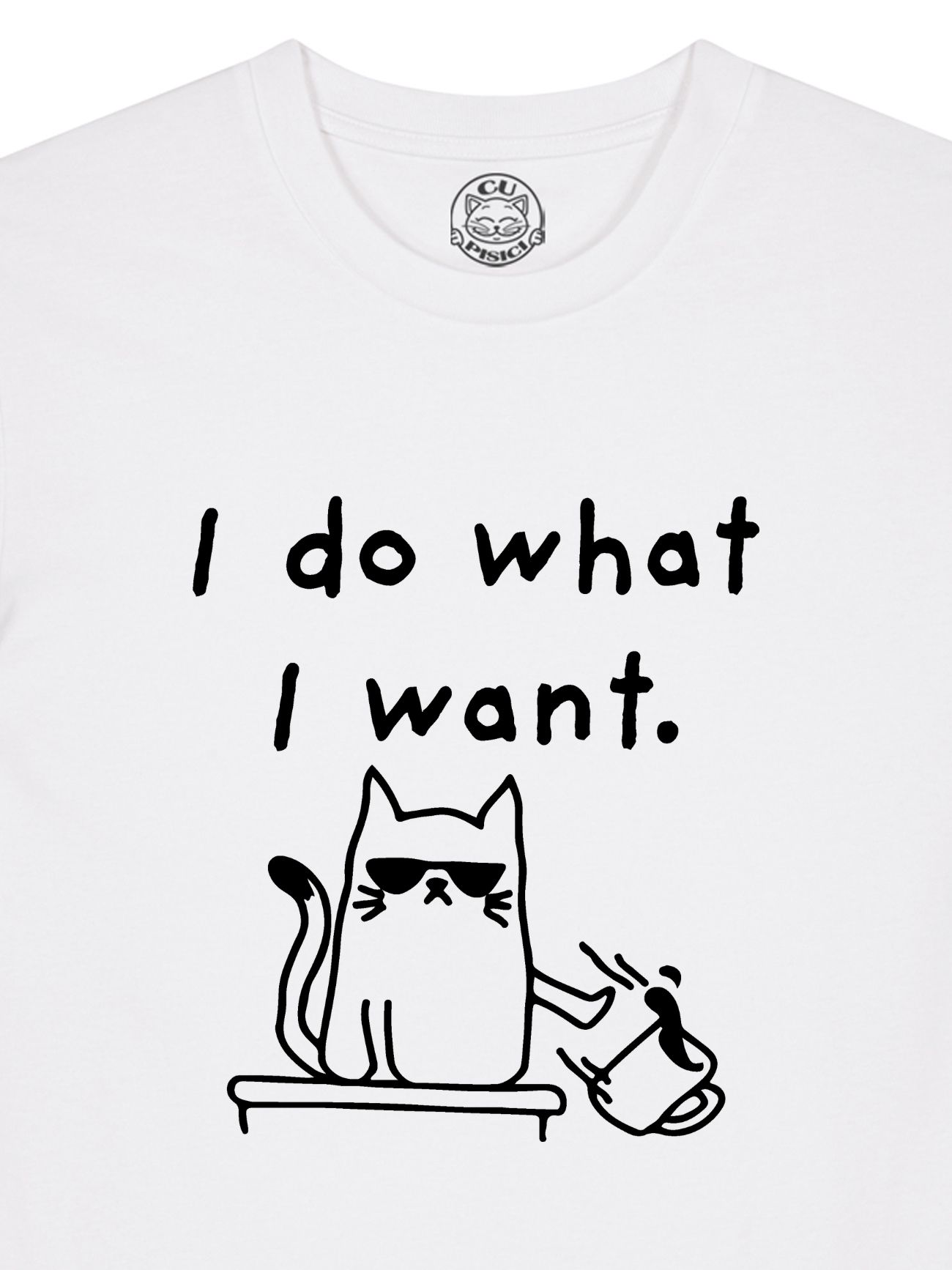 Tricou din bumbac organic Premium-I Do What I Want, Barbati