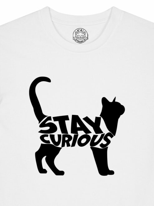 Tricou din bumbac organic Premium-Stay Curious, Barbati