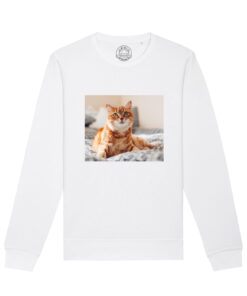 Bluza Premium-Personalizata cu Portretul Pisicii Tale, Unisex