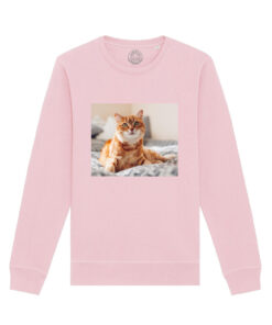Bluza Premium-Personalizata cu Portretul Pisicii Tale, Unisex