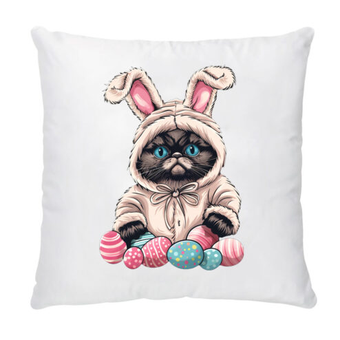 Perna decorativa-Grumpy Easter Cat