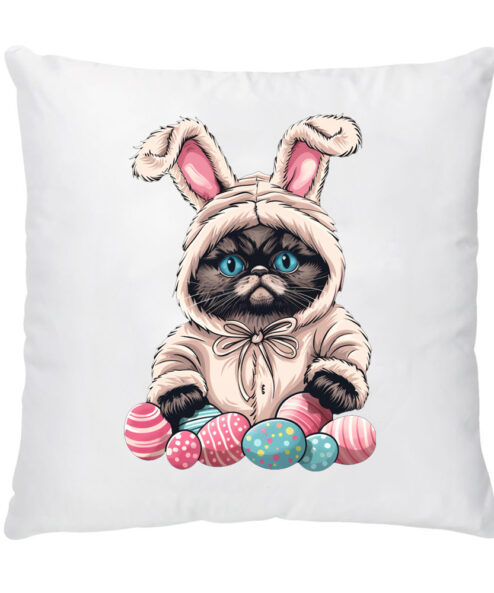 Perna decorativa-Grumpy Easter Cat