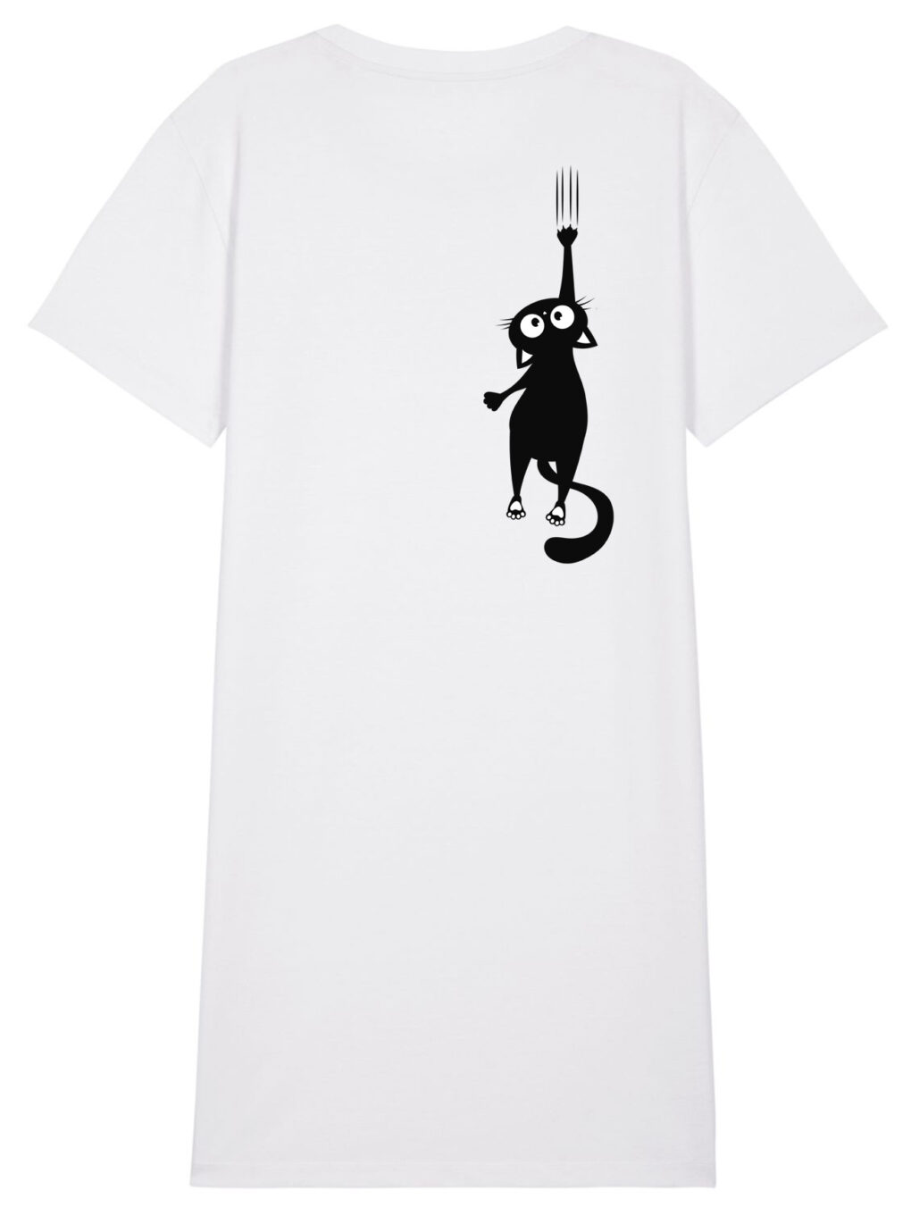 Rochie bumbac organic-Hanging Cat - imagine 3