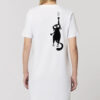 Rochie bumbac organic-Hanging Cat