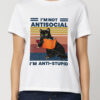 Tricou bumbac organic-Anti-stupid, Femei
