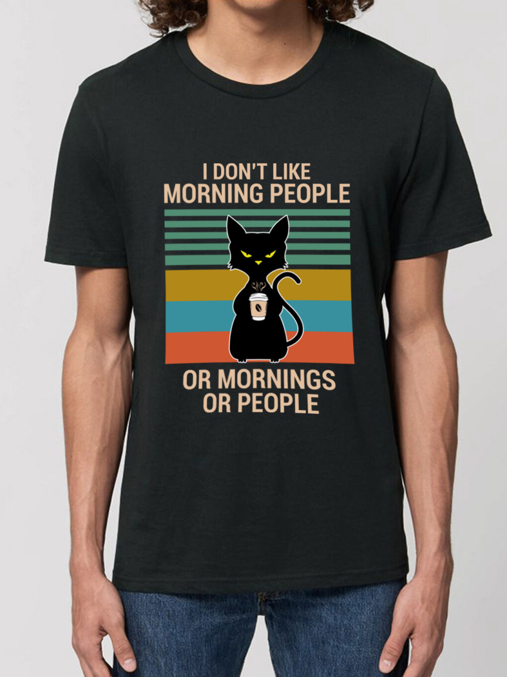 Tricou bumbac organic-Morning People, Barbati