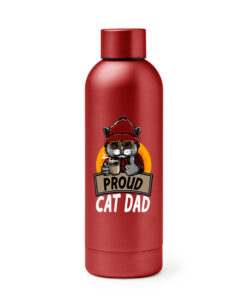 Termos Premium, inox reciclat-Proud Cat Dad