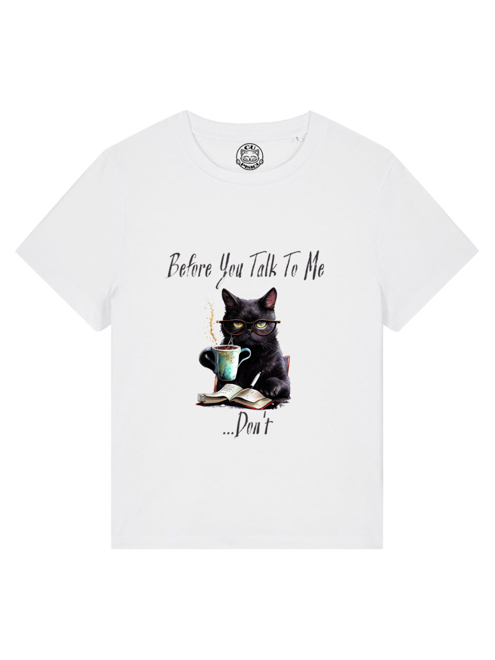 Tricou bumbac organic-Don’t Talk To Me, Femei