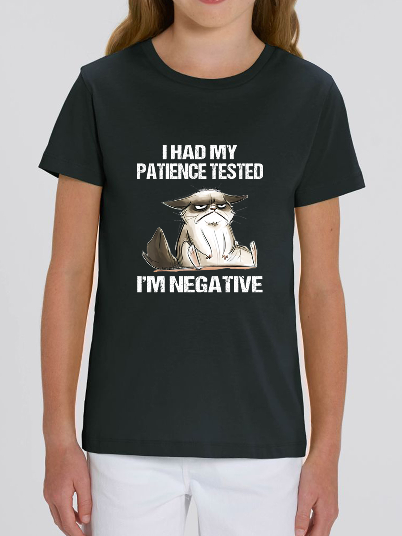 Tricou bumbac organic-I Had My Patience Tested, Copii