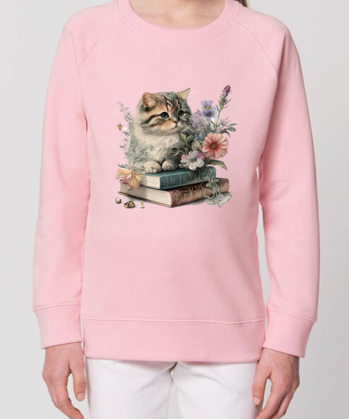 Bluza Premium-Cats and Books, Copii