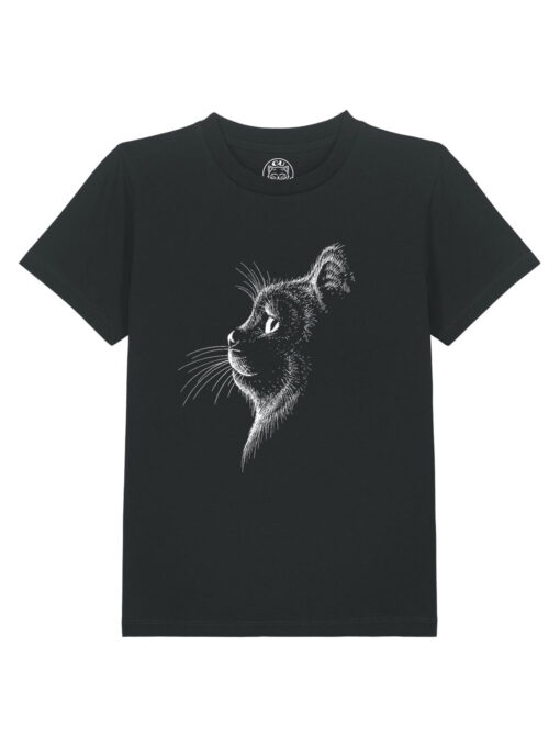 Tricou bumbac organic-Dreaming Cat, Copii