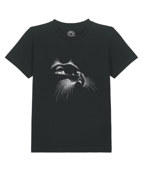 Tricou bumbac organic-Dreaming Cat, Copii