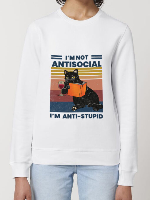 Bluza Premium-Anti-stupid, Unisex