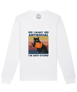 Bluza Premium-Anti-stupid, Unisex