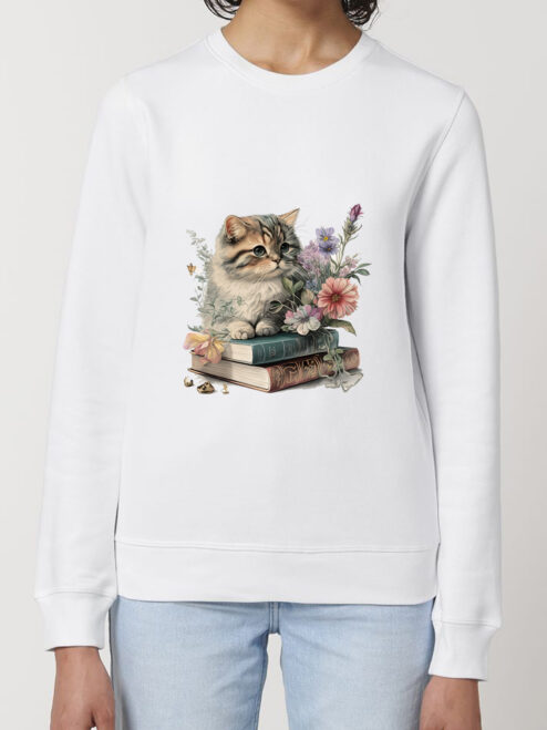 Bluza Premium-Cats and Books, Unisex