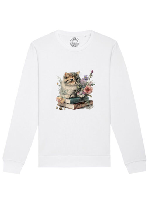 Bluza Premium-Cats and Books, Unisex