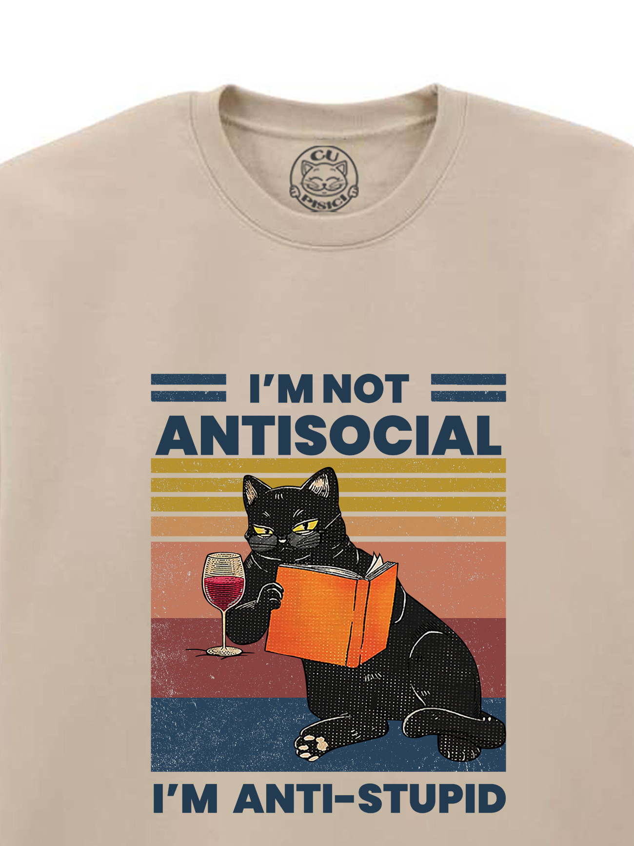 Bluza Printata-Anti-stupid, Unisex
